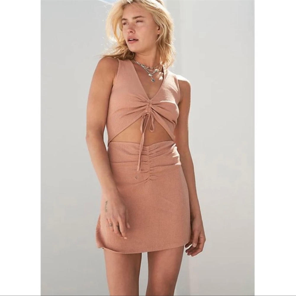 Free People Laila Cutout Mini Dress